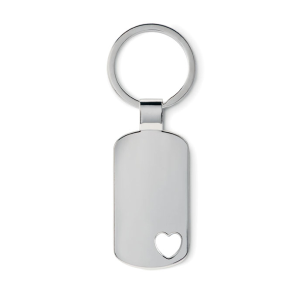 CORAZON Keyring with heart detail