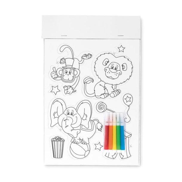 MAGCOLOUR Colouring magnetic stickers