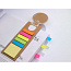 IDEA Bookmark with memo stickers