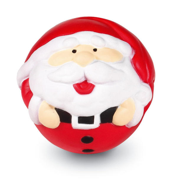 SANLAX anti-stres loptica s motivom Djeda Božićnjaka