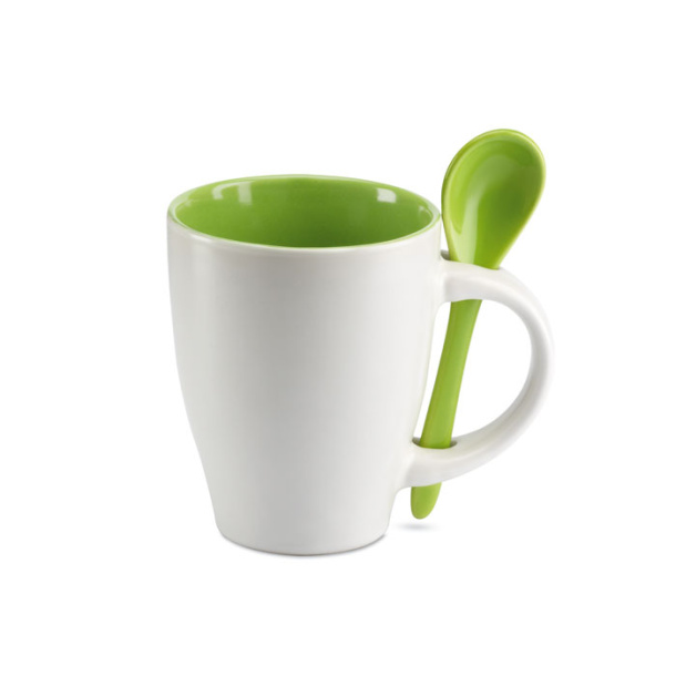 DUAL Mug with spoon