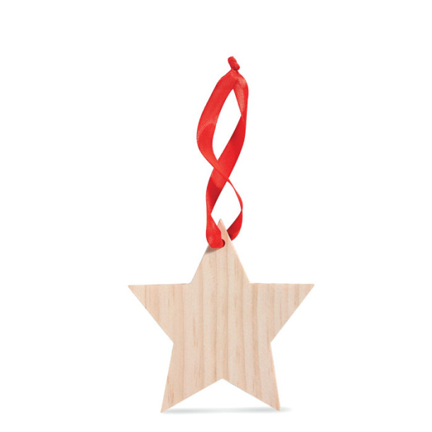 WOOSTAR božićni ukras u obliku zvijezde