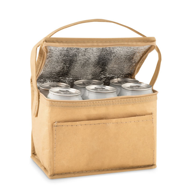 PAPERCOOL 6 can woven paper cooler bag
