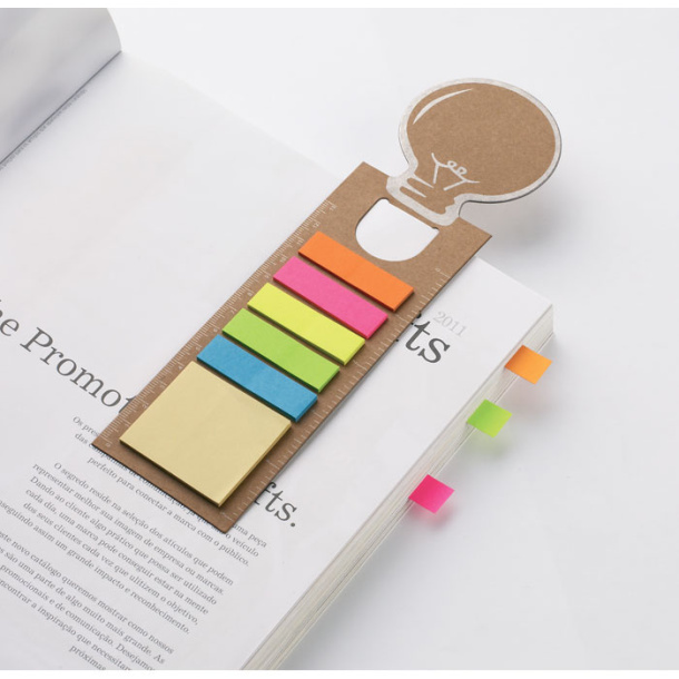 IDEA bookmark sa samoljepivim listićima