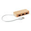 VINA USB razdjeljivač od bambusa