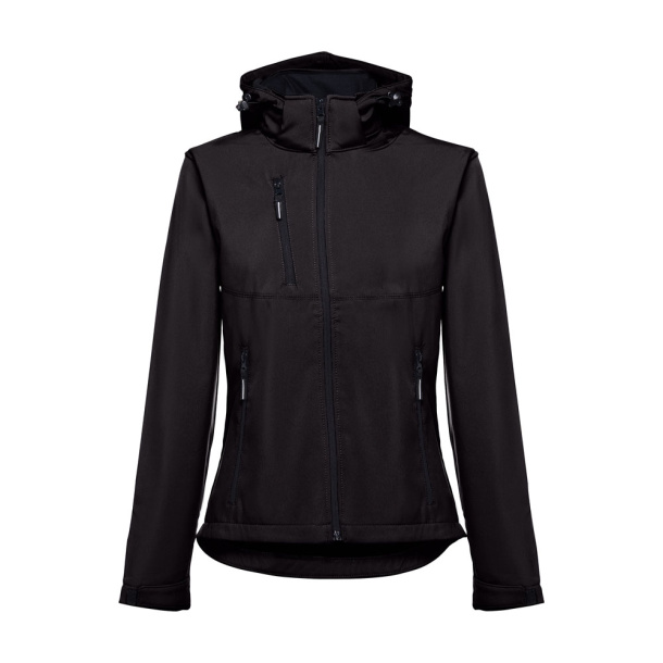 ZAGREB WOMEN Women's softshell with removable hood