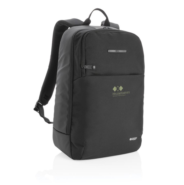  Swiss Peak laptop backpack with UV-C sterilizer pocket