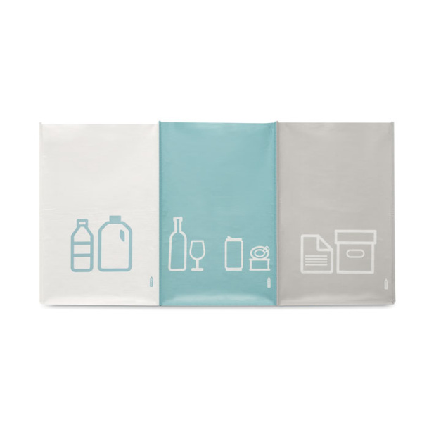 THREE BIN RPET Nonwoven recycling bags