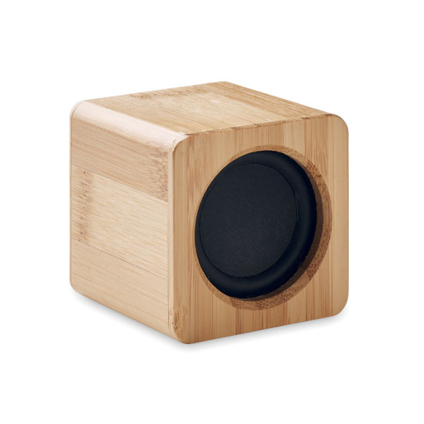 AUDIO 3W wireless bamboo speaker