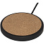 Kivi 10W limestone/cork wireless charging pad - Unbranded