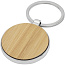 Nino bamboo round keychain - Unbranded