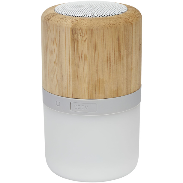Aurea prijenosni zvučnik od bambusa s ugrađenim svjetlom