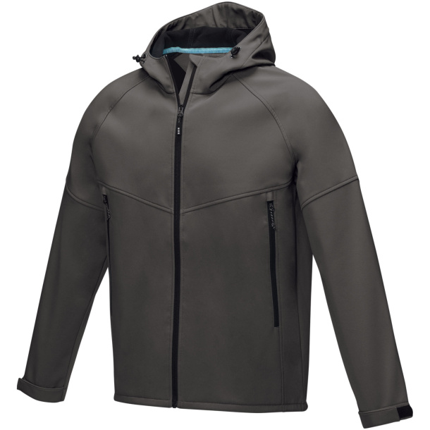 Coltan men’s GRS recycled softshell jacket - Elevate NXT
