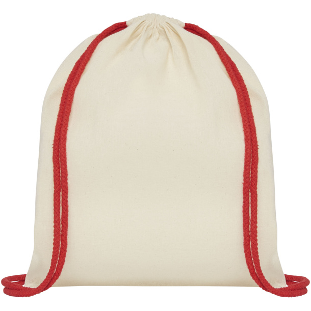Oregon 100 g/m² pamučna torba s vezicama u boji - Unbranded