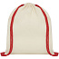 Oregon 100 g/m² pamučna torba s vezicama u boji - Unbranded