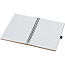 Cobble A5 wire-o recycled cardboard notebook with stone paper - Unbranded