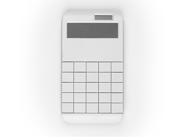 AXIOM calculator without printed numbers