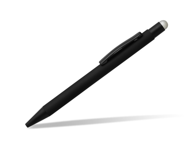 TITANIUM BLACK metal 'touch'' ball pen