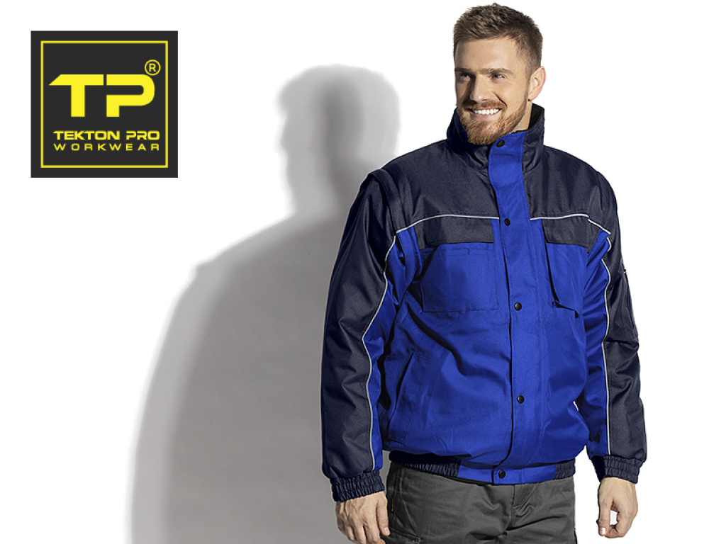 Gilet with detachable online sleeves