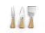 SLATE Cheese knife set. 4/1