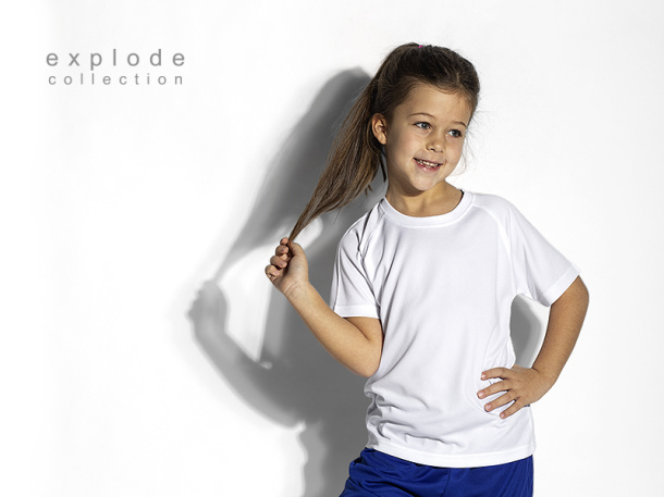 RECORD KIDS Kids sports T-shirt. 100% polyester