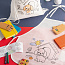 DRAWS Children's colouring drawstring bag