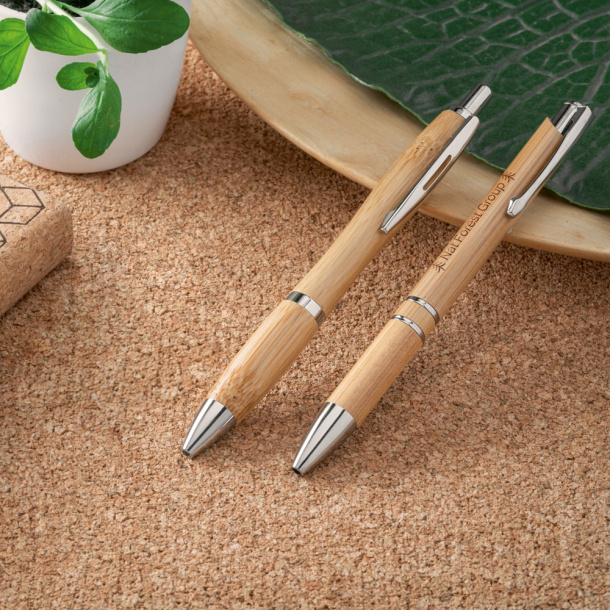 NICOLE Bamboo ball pen