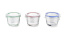 PESTO Glass jars  set 3 x 120 ml