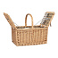 MIMBRE PLUS Wicker picnic basket 4 people
