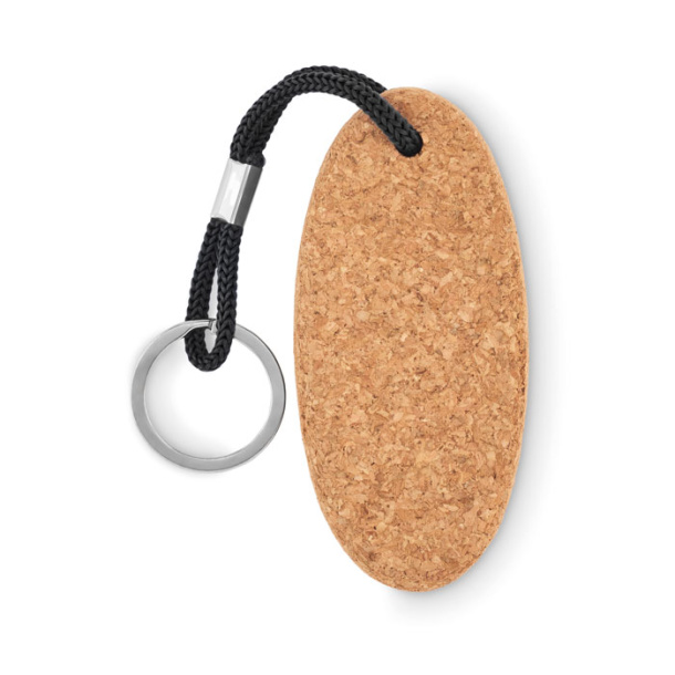 BOAT Floating cork key ring