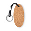 BOAT Floating cork key ring