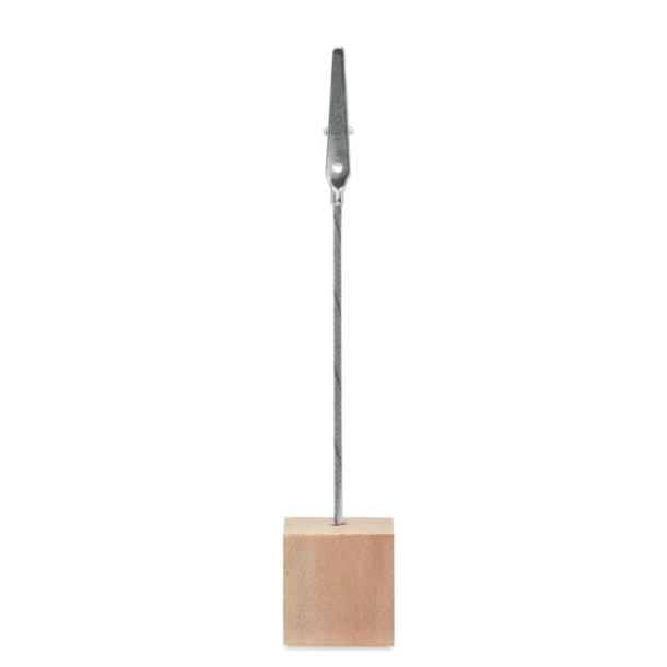 HELLO CLIP Pine wooden clip holder
