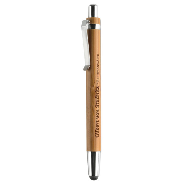 BYRON kemijska olovka od plastike i bambusa