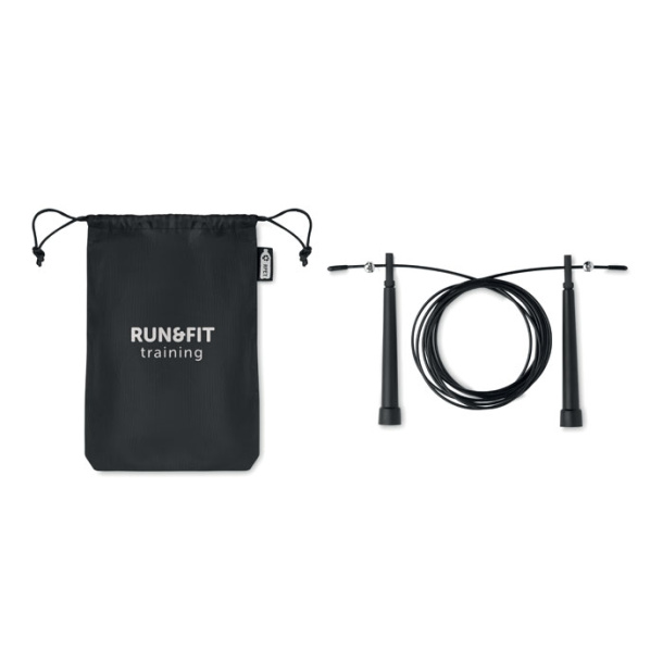 SNEL Speed rope in 210D RPET pouch