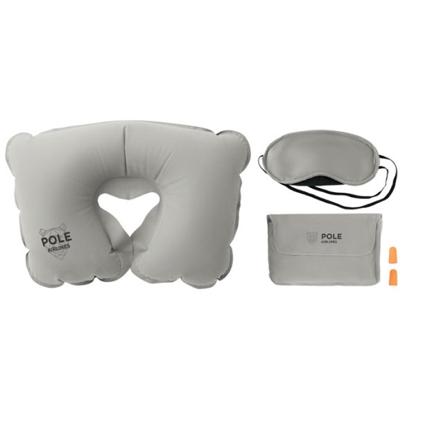 TRAVELPLUS Set w/ pillow, eye mask, plugs