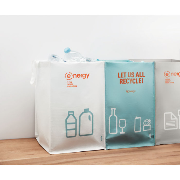THREE BIN RPET netkane vrećice za reciklažu