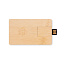 CREDITCARD PLUS 16GB bamboo casing USB