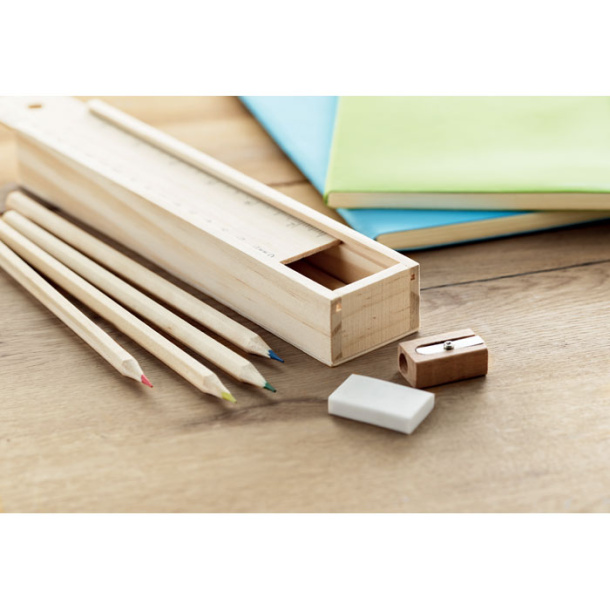TODO SET Stationery set in wooden box