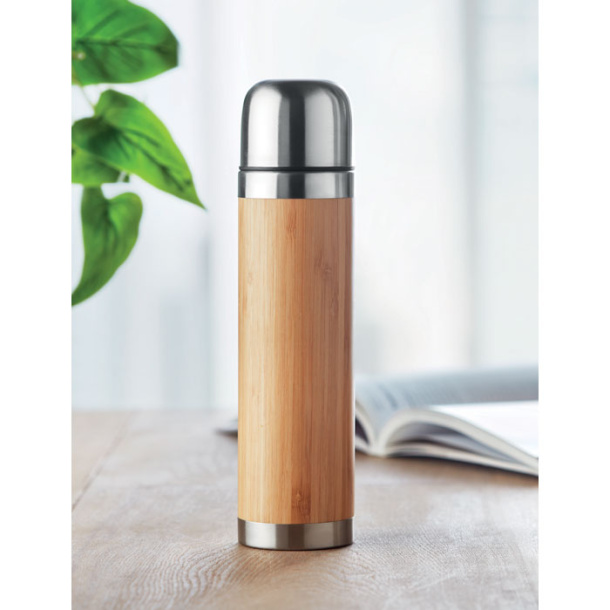 CHAN BAMBOO Thermoflask with bamboo cover