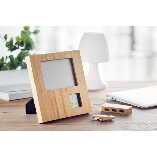ZENFRAME Photo frame with weather station