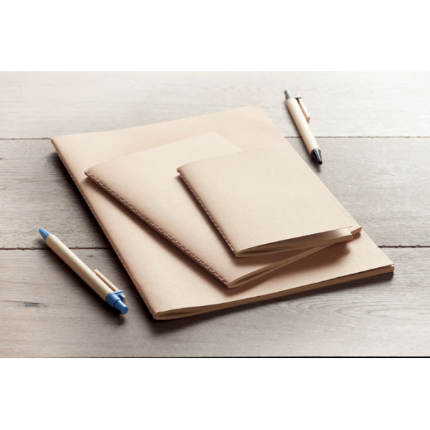 MINI PAPER BOOK A6 notebook in cardboard cover