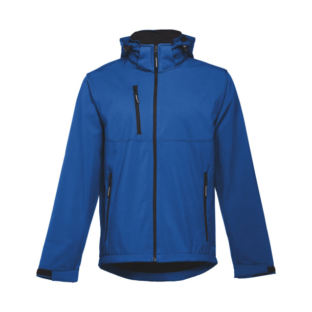 ZAGREB Men's softshell with removable hood