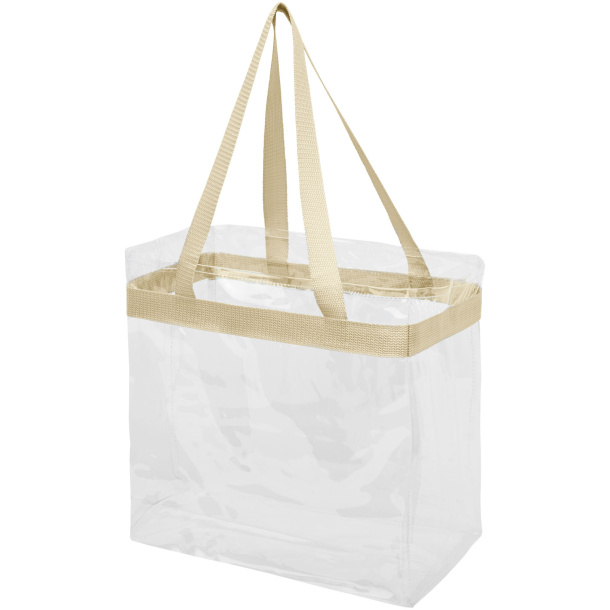 Transparent outlet white bag