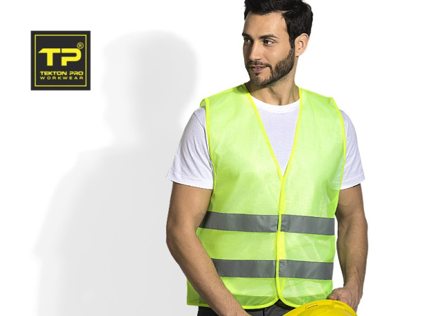 GLOW LITE fluorescent vest - TEKTON PRO
