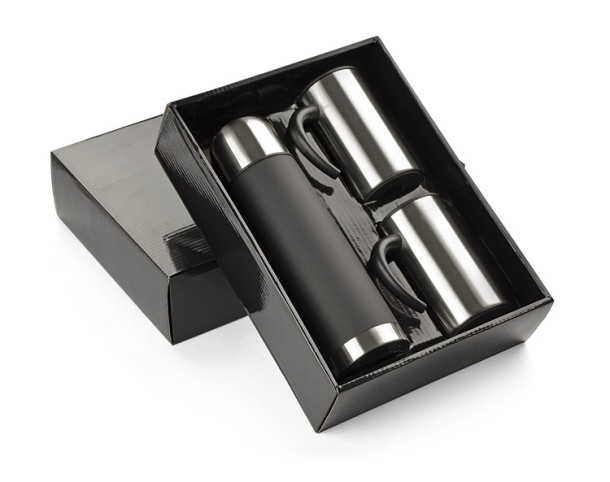 ACON Gift Set  (Vacuum flask 500 ml and 2 travel mugs 260 ml)