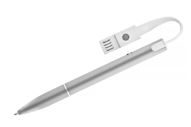 CHARGE Ball pen with USB cable