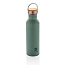  Modern stainless steel bottle with bamboo lid