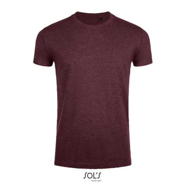 Sol s imperial fit men s round neck close fitting t shirt sol s so00580wh 2xl Promoshop