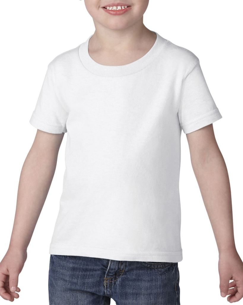 Heavy cotton toddler t shirt gildan giP5100wh 6T Promoshop