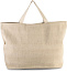  RUSTIC JUCO LARGE HOLD-ALL SHOPPER BAG, 410 g/m2 - Kimood